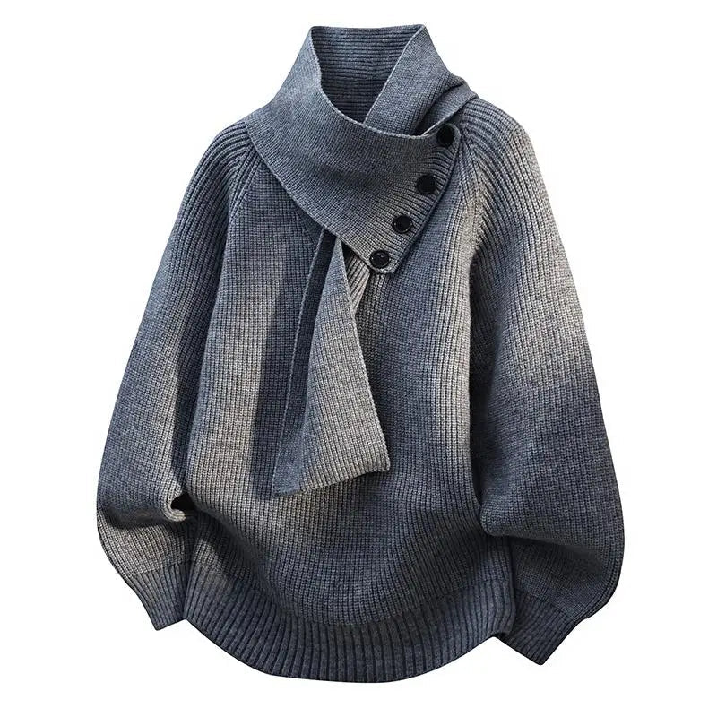 Imogen | Cozy Scarf-Neck Sweater 1