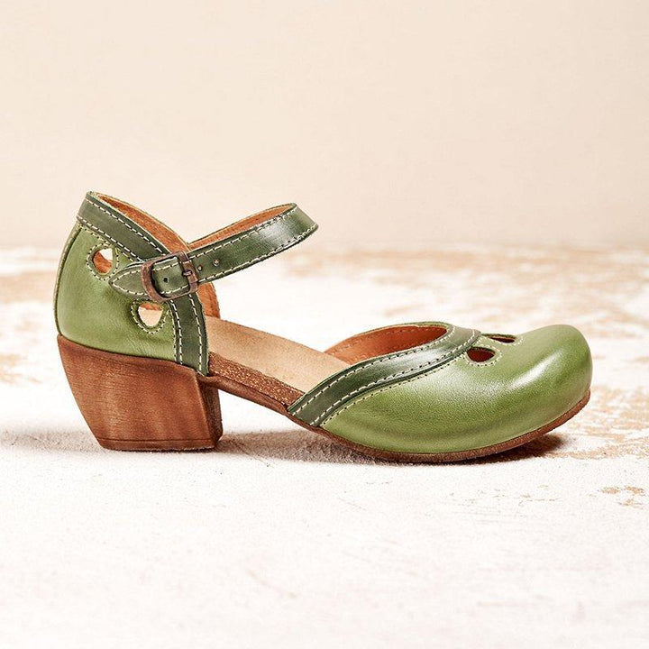 Iris | Low-Heel Orthopedic Support Strappy Sandals 4