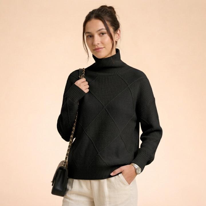 Isabella | Luxurious Cashmere Turtleneck Sweater 3