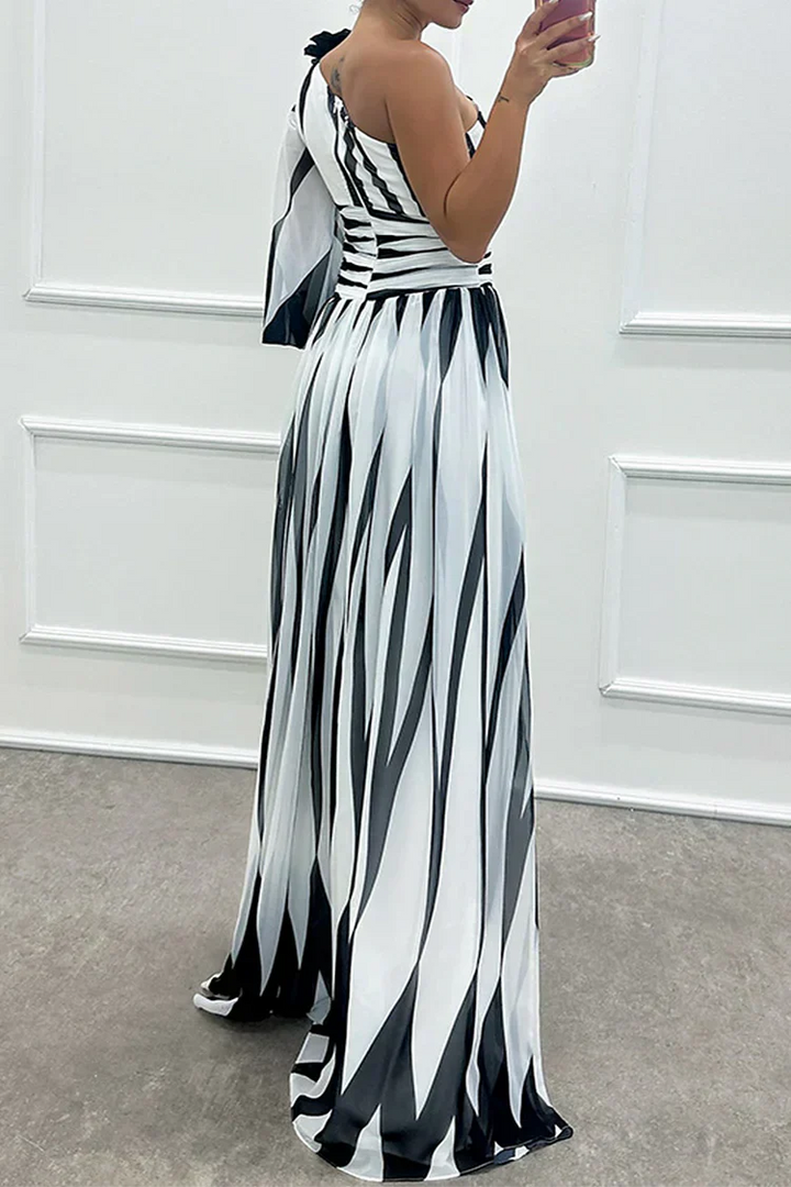 Isabella | Sophisticated Asymmetric Wedding Guest Dress 2