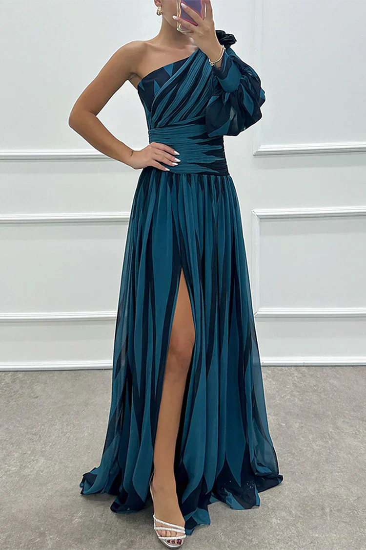 Isabella | Sophisticated Asymmetric Wedding Guest Dress 7
