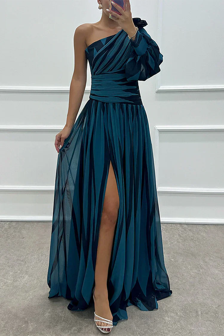 Isabella | Sophisticated Asymmetric Wedding Guest Dress 8