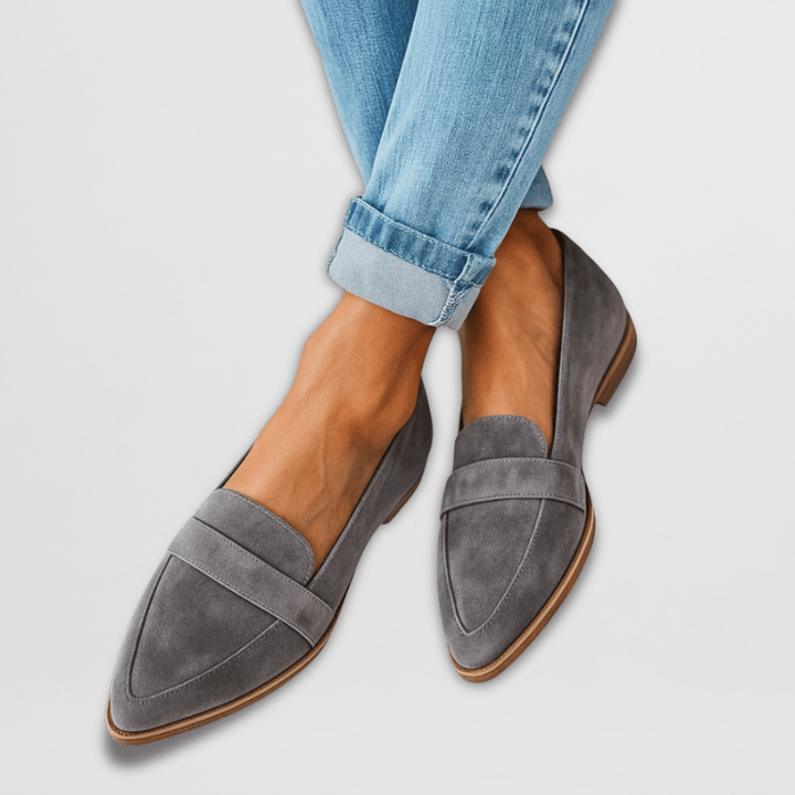 Isabella | Supportive and Comfortable Suede Orthopedic Loafers 1