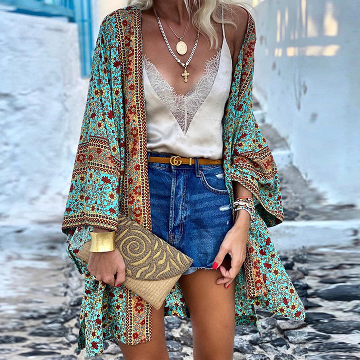 Isabelle | Bohemian Medium-Length Cardigan 1