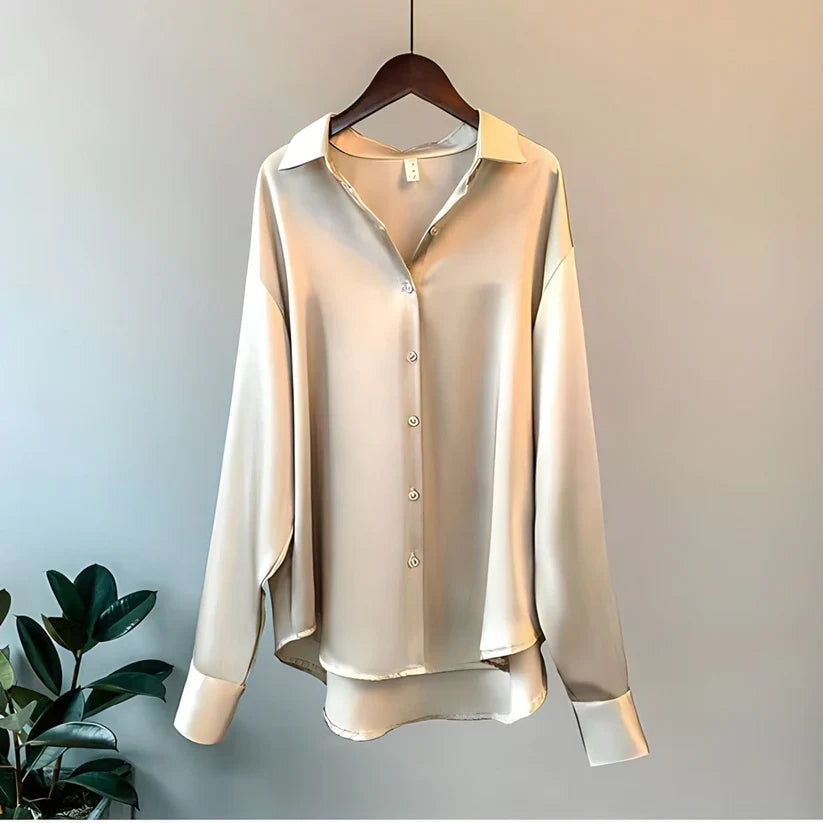 Isla | Soft Silk Blouse 0
