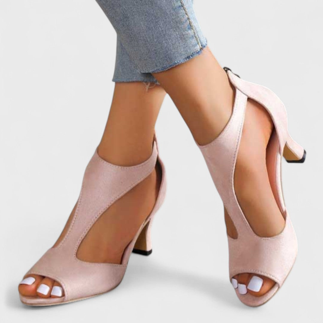 Ivy | Supportive & Stylish Women's Sandals – Orthopedic Heeled Design for Comfort 2