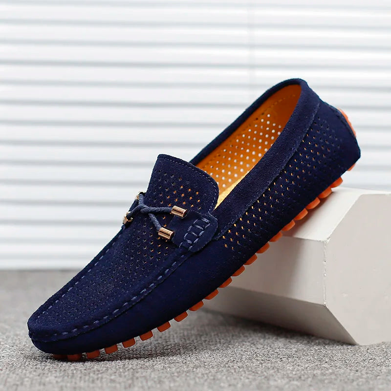 Jack | Premium Perforated Leather Breathable Loafers 0