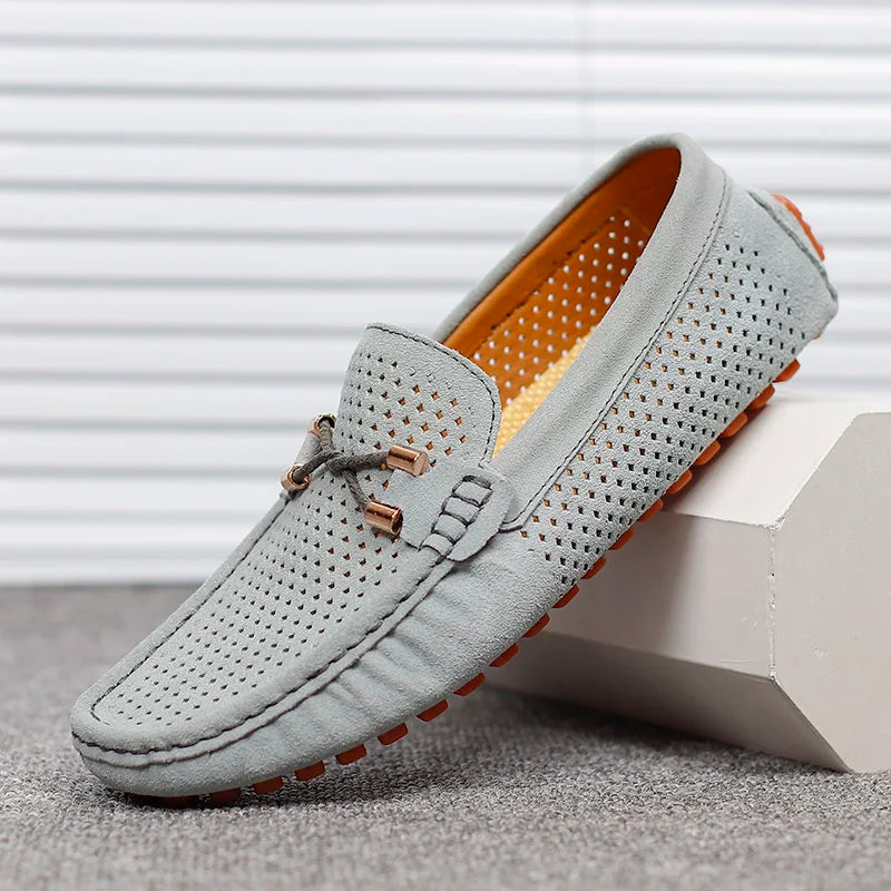 Jack | Premium Perforated Leather Breathable Loafers 10