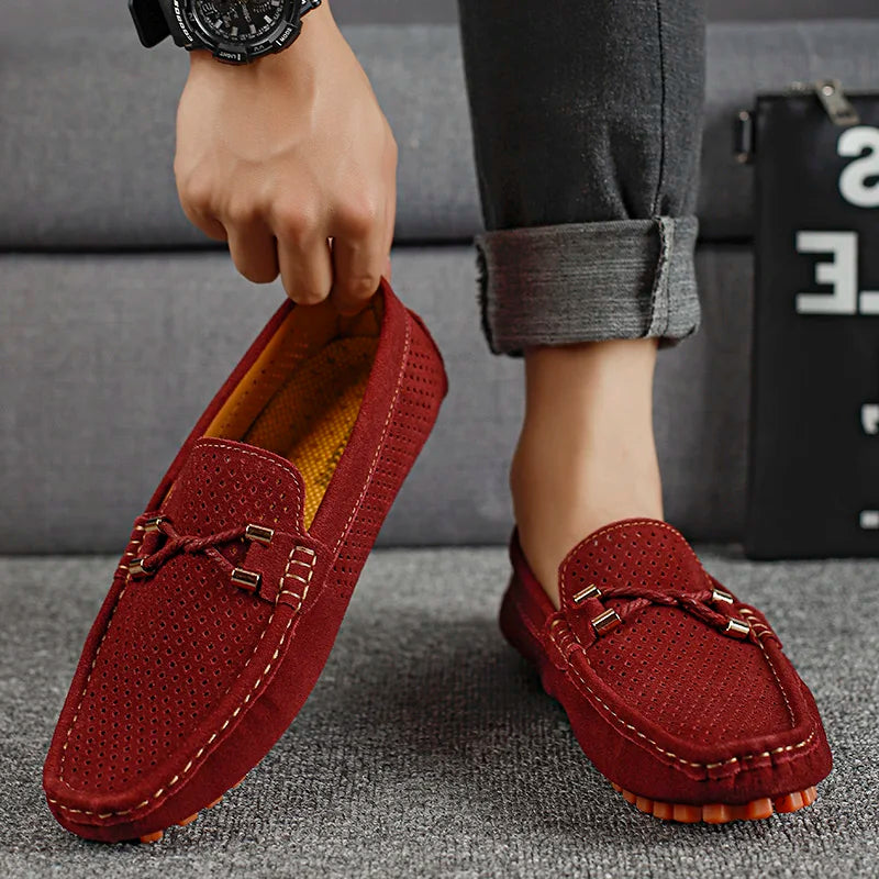 Jack | Premium Perforated Leather Breathable Loafers 2