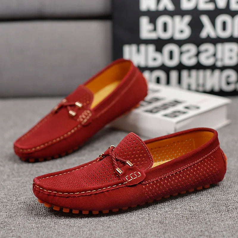 Jack | Premium Perforated Leather Breathable Loafers 5