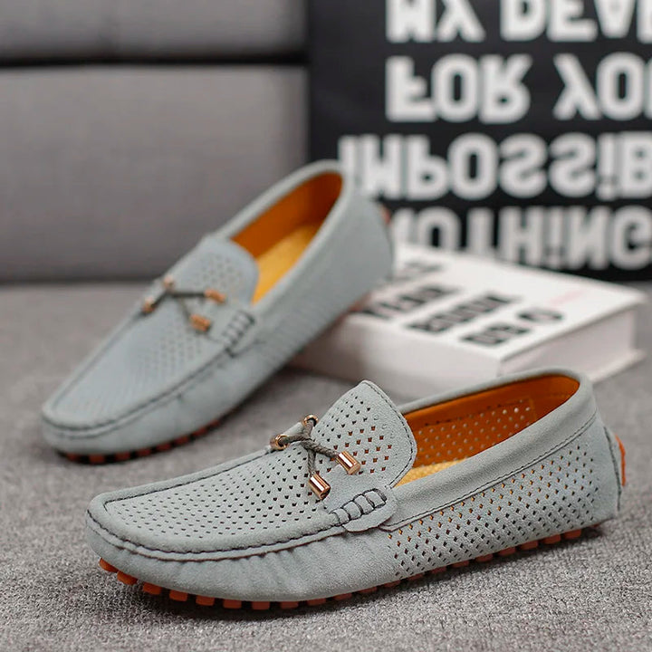 Jack | Premium Perforated Leather Breathable Loafers 6
