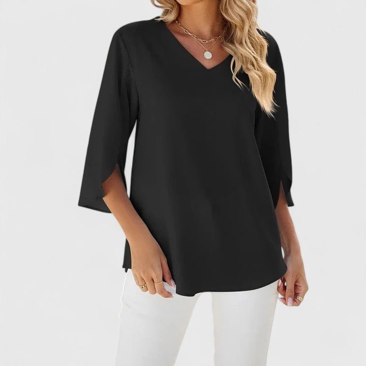 Jessica | Comfortable And Elegant Ruffle Chiffon Blouse 6