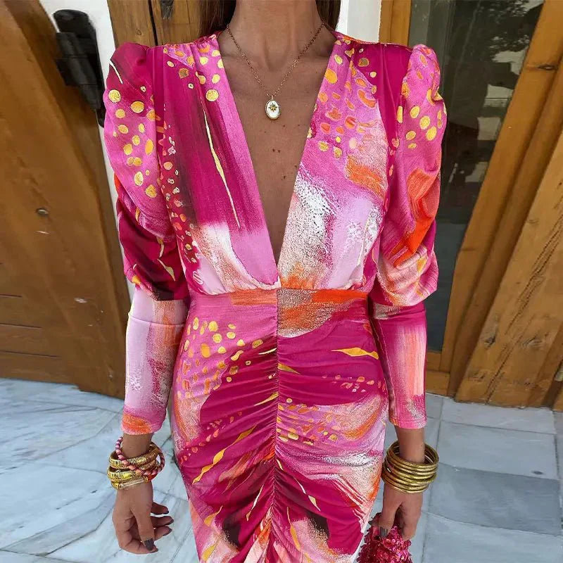 Julia | Sophisticated & Flattering Wrap Wedding Guest Dress 1