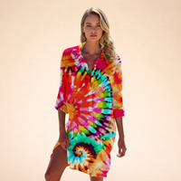 Robe chemise d'été légère et élégante