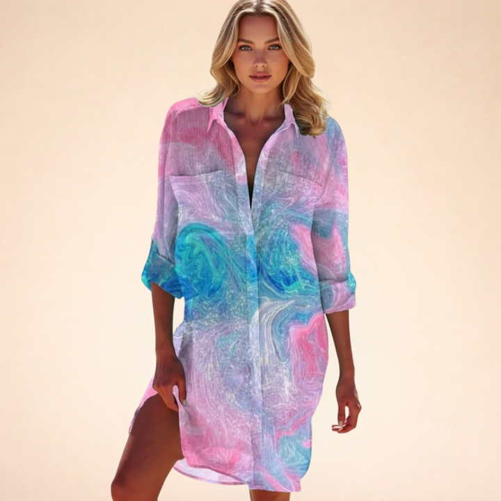 Julia | Stylish shirt dress for summer 4