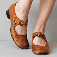 Marie | Comfortable And Supportive Leather Mary Jane Shoes