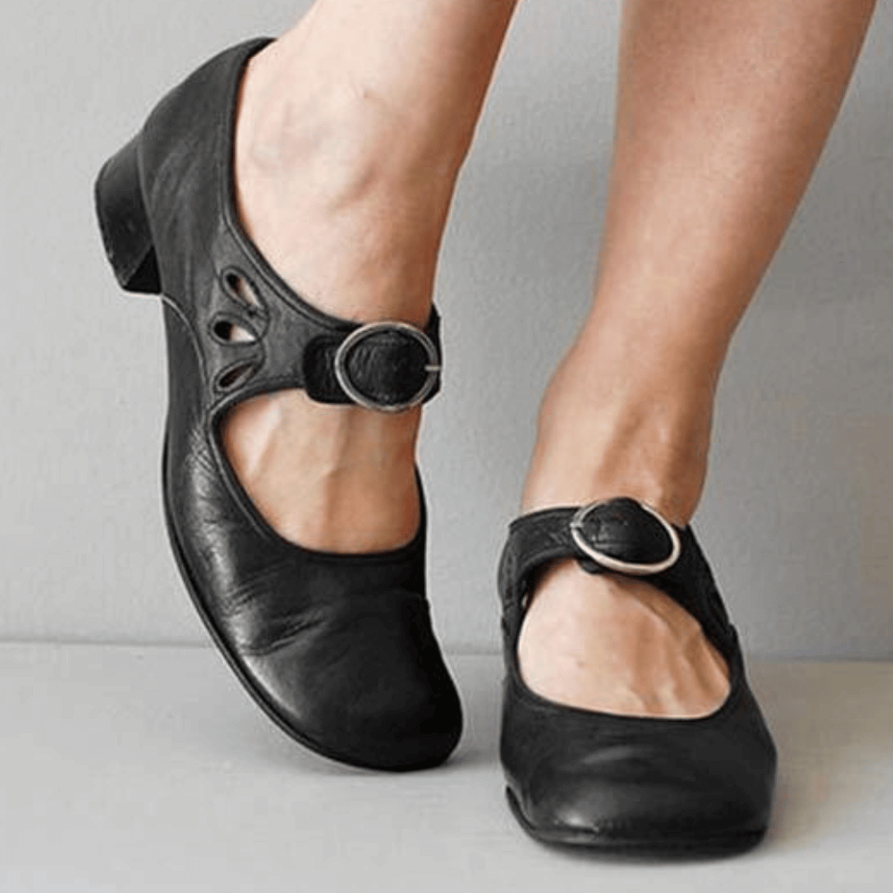 Julia | Supportive Orthopedic Leather Mary Jane Shoes 1