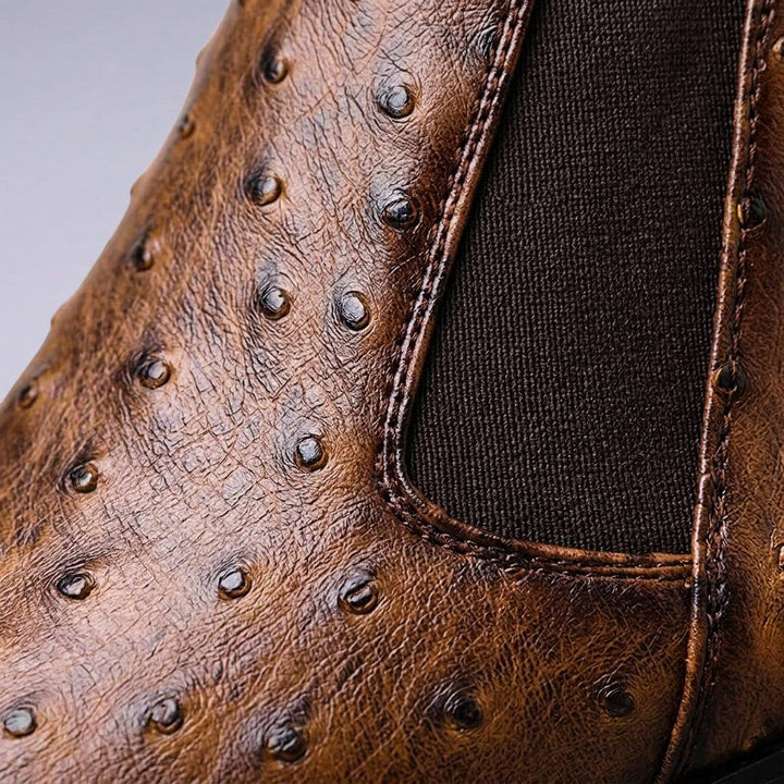 Julian | Exotic Textured Luxury Leather Boots 4