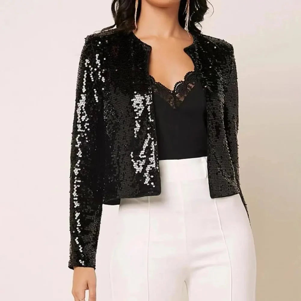 Juliette | Stylish Sequin Blazer 0