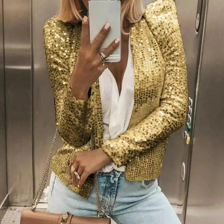 Juliette | Stylish Sequin Blazer 2