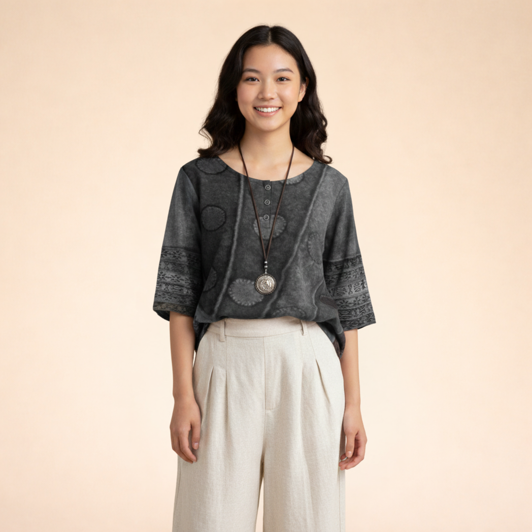 Modern Boho Style Top