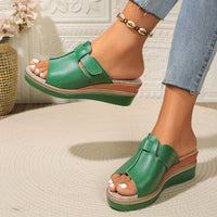 Sofia | Comfortable And Chic Open-Toe Platform Wedge Sandals