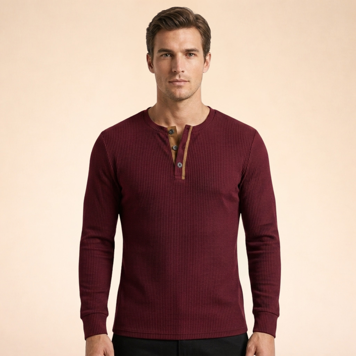 Lewis | Corduroy Long-Sleeve Shirt for Modern Elegance 0