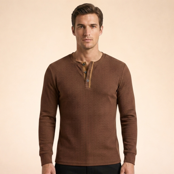 Lewis | Corduroy Long-Sleeve Shirt for Modern Elegance 4