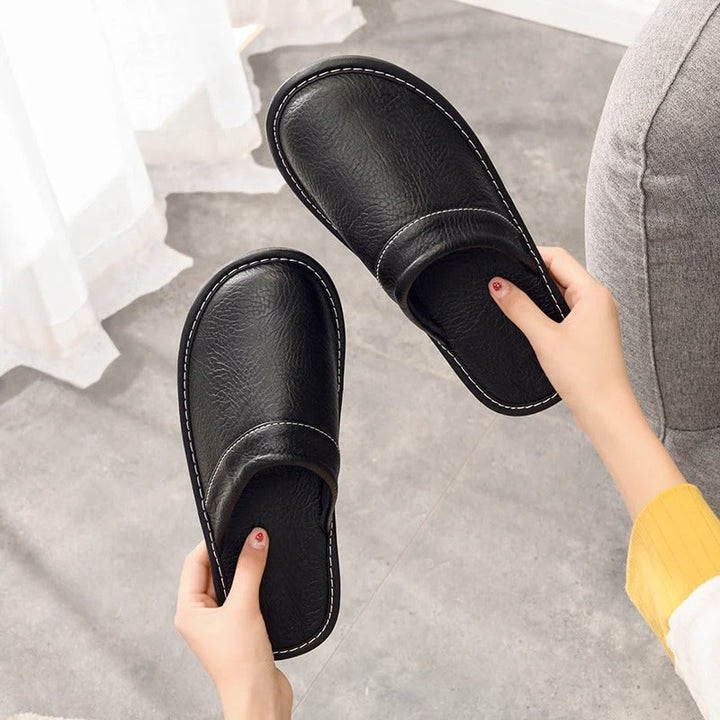 Liam | Comfortable Men’s Leather Slippers 4