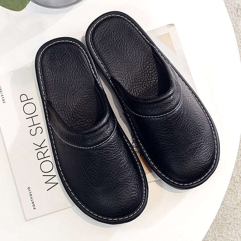 Liam | Comfortable Men’s Leather Slippers 6