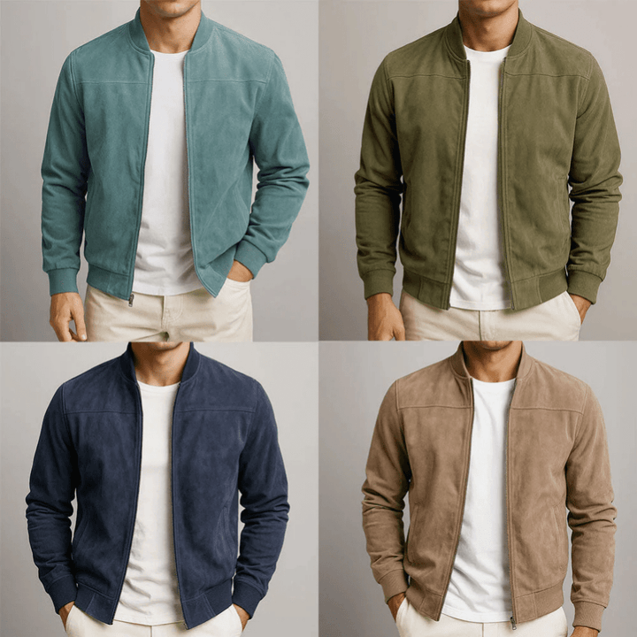 Liam | Modern, Lightweight & Versatile Men’s Bomber Jacket 5