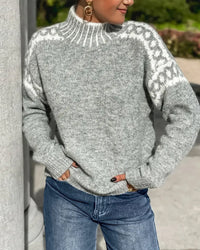 Freya | Cozy And Effortless Waffle Knit Sweater