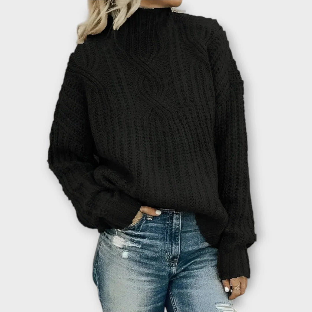 Liv | Modern High-Neck Sweater 0