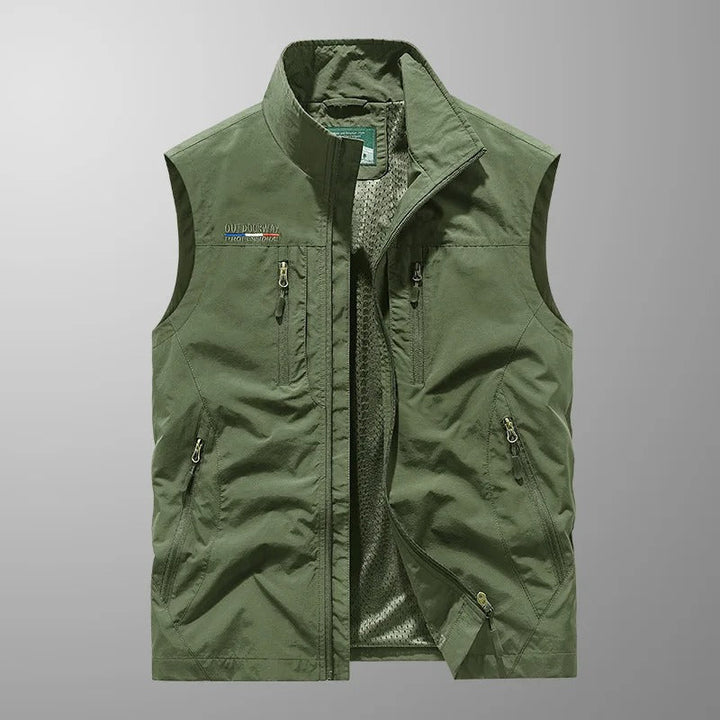 Logan | Modern Men’s Sleeveless Cargo Vest 4