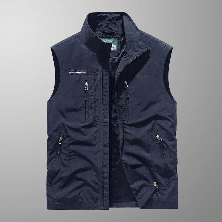 Logan | Modern Men’s Sleeveless Cargo Vest 5