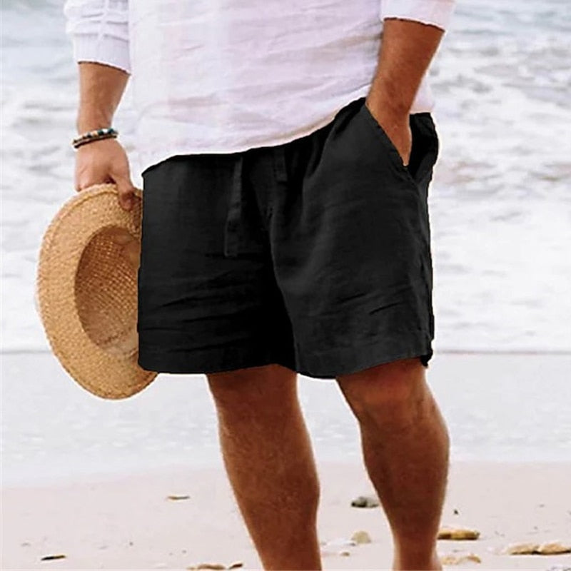 Luca | Lightweight Linen Summer Shorts 3