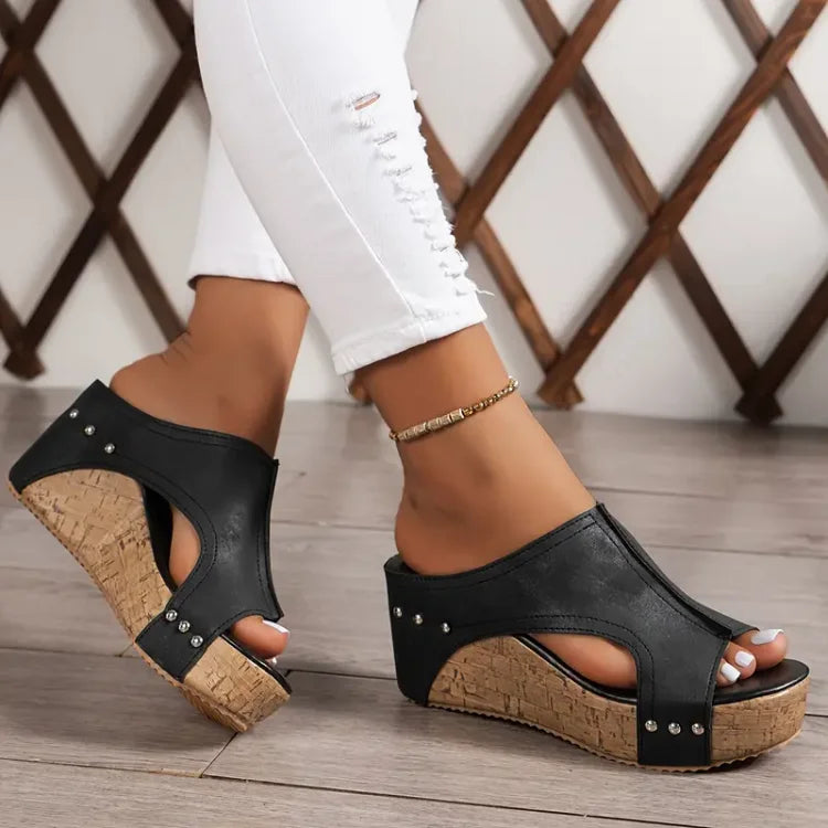 Lucy | Premium and Modern Orthopedic Wedge Sandals 2