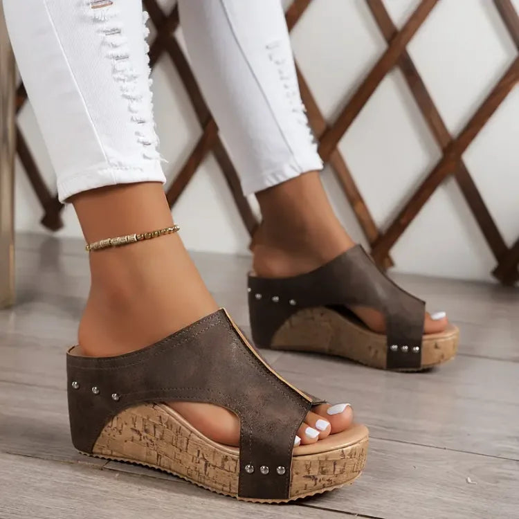 Lucy | Premium and Modern Orthopedic Wedge Sandals 3