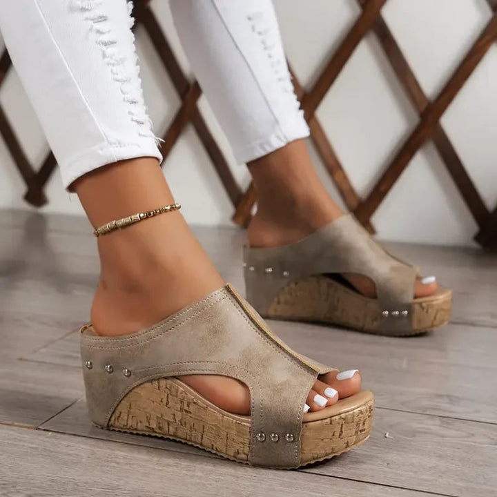 Lucy | Premium and Modern Orthopedic Wedge Sandals 4