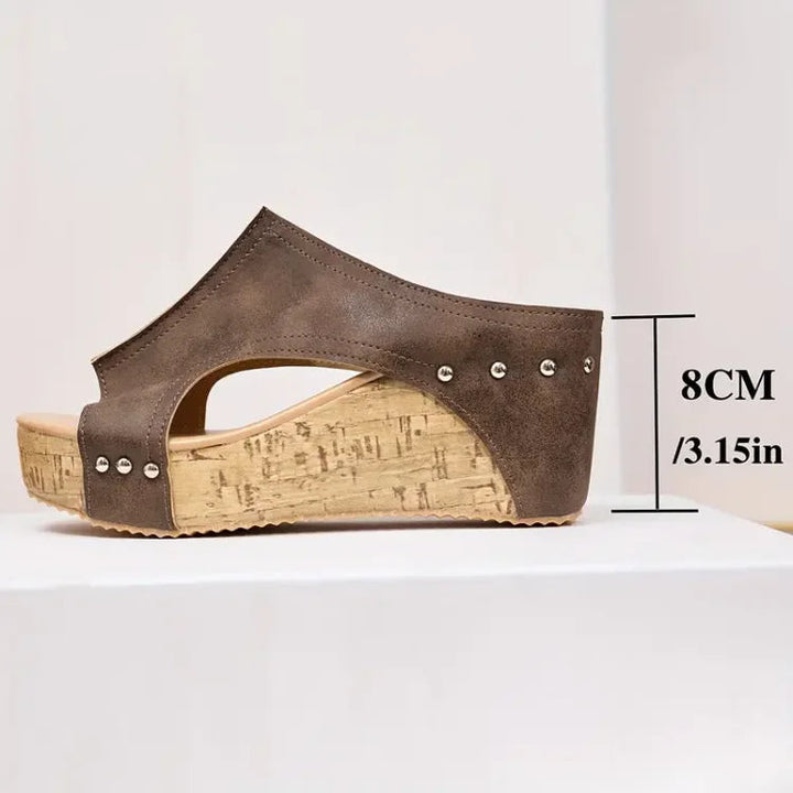 Lucy | Premium and Modern Orthopedic Wedge Sandals 5