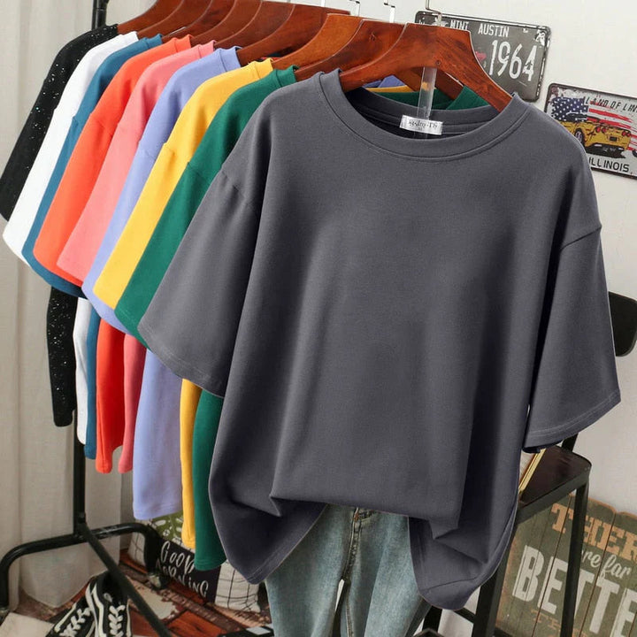 Madison | Oversized T Shirt – Soft Cotton Blend, Casual Fit 14