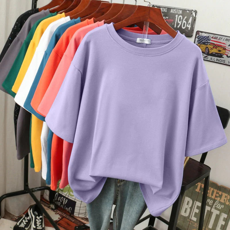 Madison | Oversized T Shirt – Soft Cotton Blend, Casual Fit 4