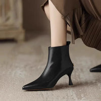 Luna | Refined And Graceful Kitten Heel Boots