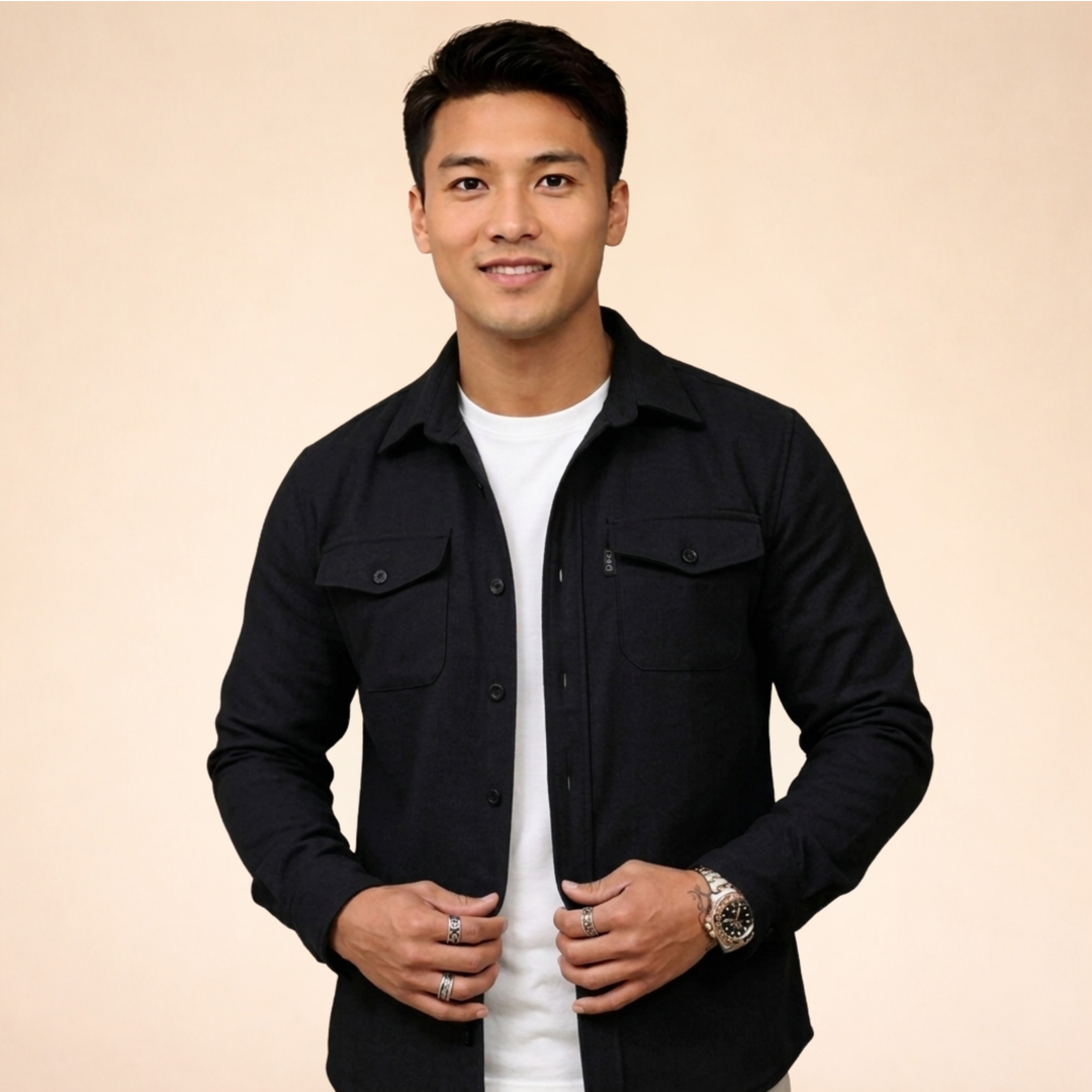 Marcus | Versatile and modern breathable men's shirt jacket 7