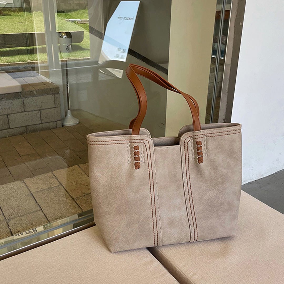 Margaret | Minimalist Vegan Leather Tote Bag 0