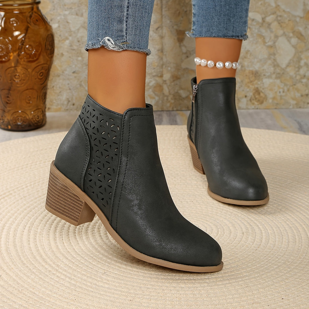 Marie | Laser Cut Ventilated Orthopedic Boots 7