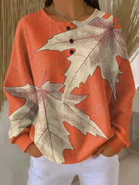 Eleanor | Plush Thermal Waffle-Knit Winter Sweater