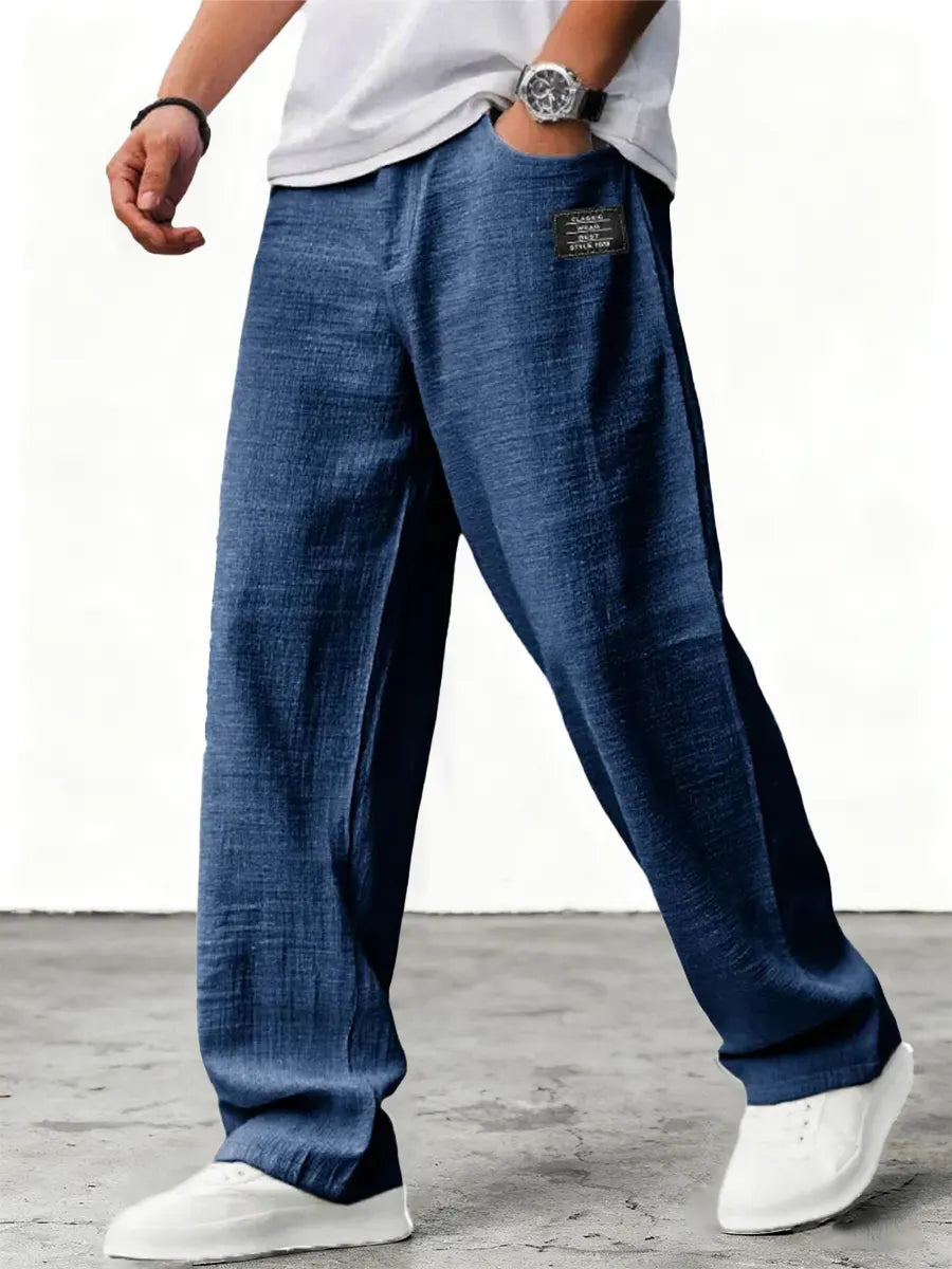 Maximilian | Lightweight and Breathable Summer Linen Trousers 1