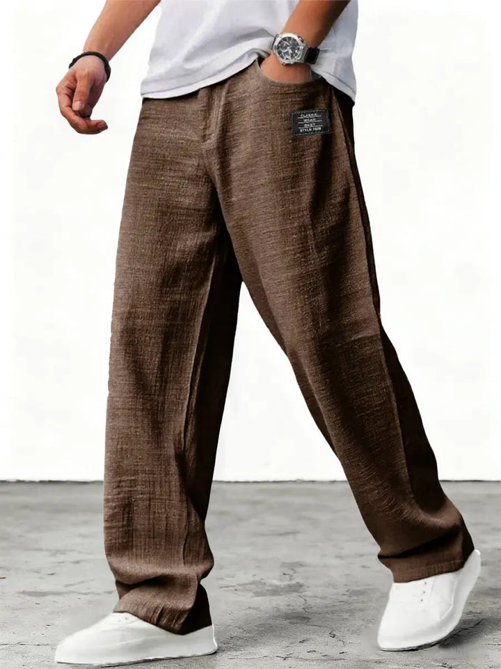 Maximilian | Lightweight and Breathable Summer Linen Trousers 9