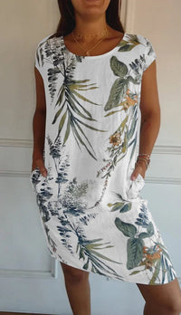 Robe d'été en coton respirante et intemporelle